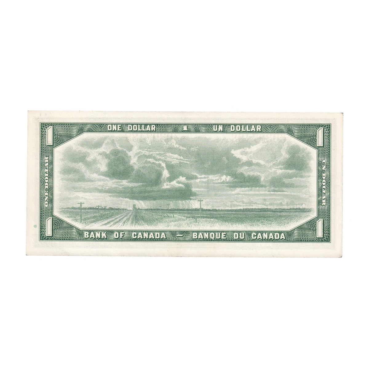 BC-37bA 1954 Canada $1 Beattie-Rasminsky, *S/O, AU-UNC