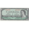 BC-37a 1954 Canada $1 Beattie-Coyne, G/L, Uncirculated (MS60)