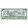 BC-37a 1954 Canada $1 Beattie-Coyne, G/L, Uncirculated (MS60)