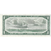 BC-37a 1954 Canada $1 Beattie-Coyne, T/L, Uncirculated (MS60)