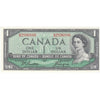 BC-37a-i 1954 Canada $1 Beattie-Coyne, G/M, Choice Uncirculated (CUNC63)