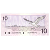 BC-57a 1989 Canada $10 Thiessen-Crow, AEZ, Choice Uncirculated (CUNC63)