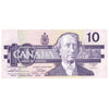 BC-57a 1989 Canada $10 Thiessen-Crow, ATB, Choice Uncirculated (CUNC63)