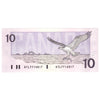 BC-57a 1989 Canada $10 Thiessen-Crow, ATL, Uncirculated (MS60)