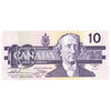 BC-57a 1989 Canada $10 Thiessen-Crow, ATR, CUNC