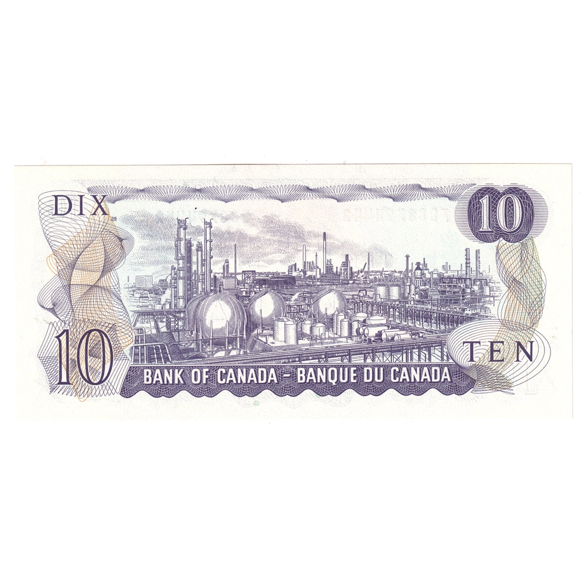 BC-49e 1971 Canada $10 Thiessen-Crow, FDC, Uncirculated (MS60)