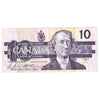 BC-57b 1989 Canada $10 Bonin-Thiessen, BDH, Circ