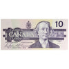 BC-57b 1989 Canada $10 Bonin-Thiessen, BDN, Choice Uncirculated (CUNC63)