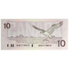 BC-57b 1989 Canada $10 Bonin-Thiessen, BEB, Uncirculated (MS60)
