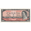 BC-38a 1954 Canada $2 Beattie-Coyne, X/B, Very Fine (VF20)