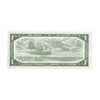BC-37b-i 1954 Canada $1 Beattie-Rasminsky, X/P, AU-UNC (AU55)