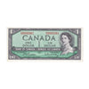 BC-37b-i 1954 Canada $1 Beattie-Rasminsky, D/Z, Uncirculated (MS60)