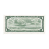 BC-37b-i 1954 Canada $1 Beattie-Rasminsky, D/Z, Uncirculated (MS60)