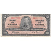 BC-22c 1937 Canada $2 Coyne-Towers, B/R, VF-EF (VF30)