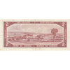 BC-38b 1954 Canada $2 Beattie-Rasminsky, O/R, Extra Fine (EF40)