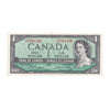 BC-37b-i 1954 Canada $1 Beattie-Rasminsky, I/Z, Extra Fine (EF40)