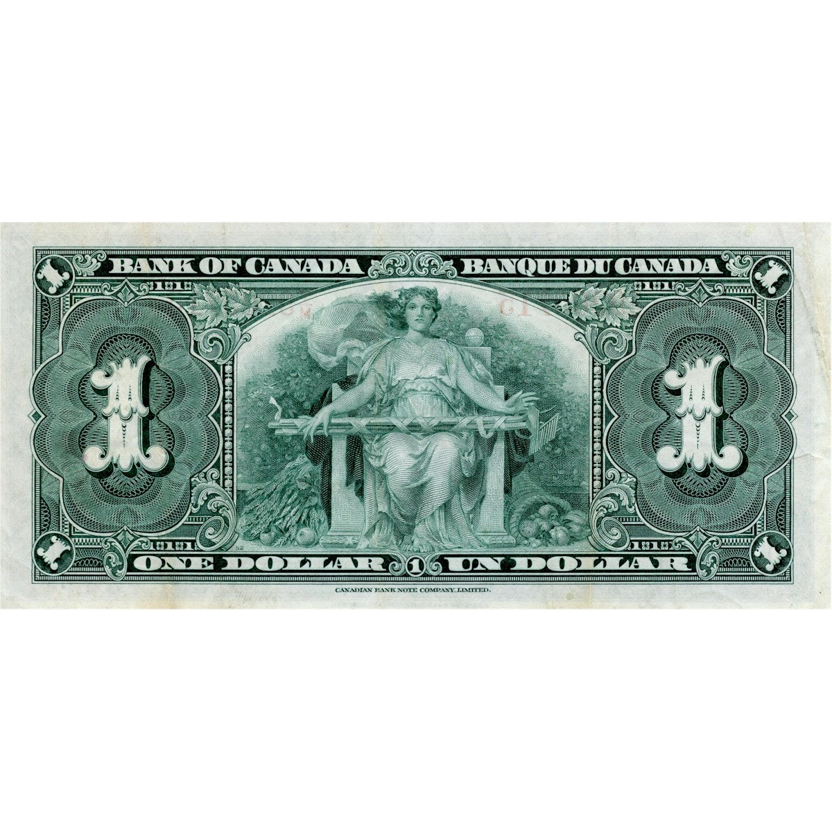BC-21d 1937 Canada $1 Coyne-Towers, T/M, VF-EF (VF30)