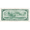 BC-29b 1954 Canada $1 Beattie-Coyne, Devil's Face, J/A, VF-EF (VF30)
