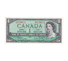 BC-37b-i 1954 Canada $1 Beattie-Rasminsky, O/Z, Choice Uncirculated (CUNC63)