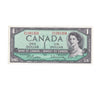 BC-37b-i 1954 Canada $1 Beattie-Rasminsky, P/Z, Uncirculated (MS60)
