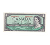 BC-37b-i 1954 Canada $1 Beattie-Rasminsky, Z/Z, AU-UNC (AU55)