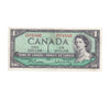 BC-37b-i 1954 Canada $1 Beattie-Rasminsky, Z/Z, Extra Fine (EF40)
