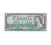 BC-37c 1954 Canada $1 Bouey-Rasminsky, N/F, EF-AU (EF45)
