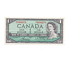 BC-37c 1954 Canada $1 Bouey-Rasminsky, P/F, EF-AU (EF45)