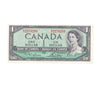 BC-37d 1954 Canada $1 Lawson-Bouey, B/I, VF-EF (VF30)