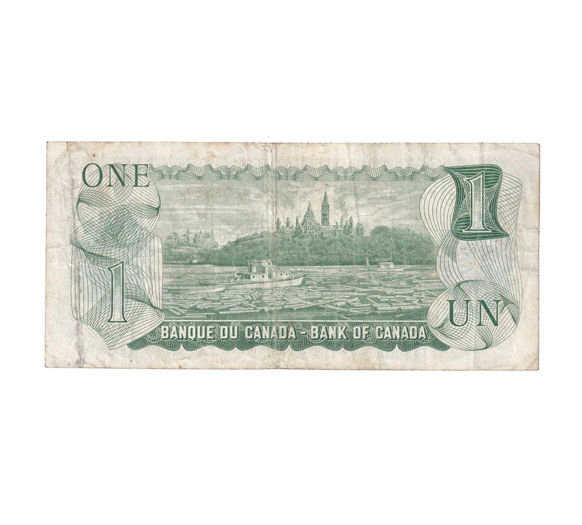 BC-46aA 1973 Canada $1 Lawson-Bouey, *GU, F-VF