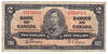 BC-22b 1937 Canada $2 Gordon-Towers, O/B, VG-F (VG10)