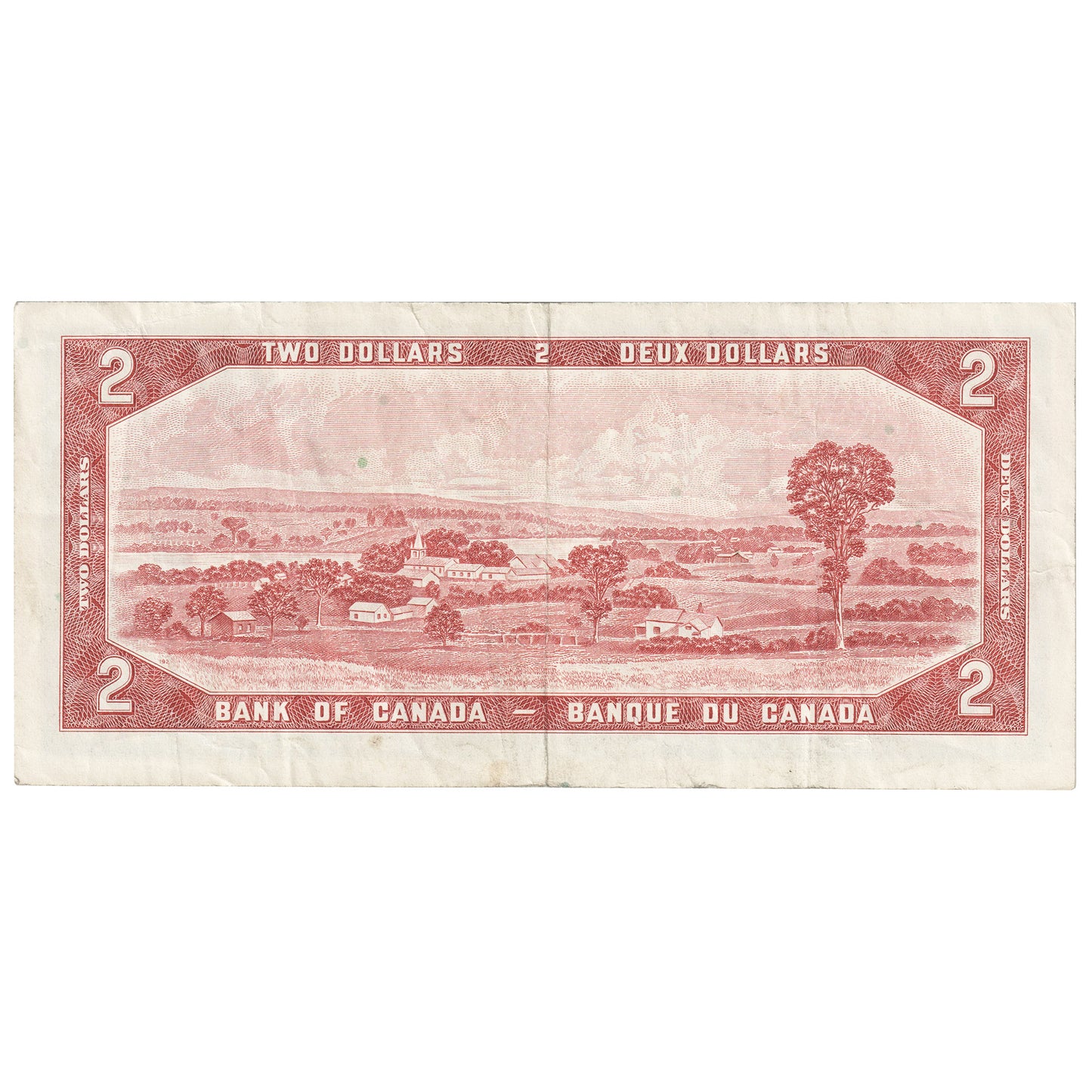 BC-38d 1954 Canada $2 Lawson-Bouey, P/G, Very Fine (VF20)