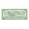 BC-37b-i 1954 Canada $1 Beattie-Rasminsky, E/F, Extra Fine (EF40)