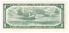BC-37b 1954 Canada $1 Beattie-Rasminsky, E/Y, Extra Fine (EF40)