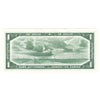 BC-37b 1954 Canada $1 Beattie-Rasminsky, S/Y, AU-UNC (AU55)