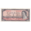 BC-38a 1954 Canada $2 Beattie-Coyne, O/B, Very Fine (VF20)