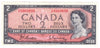 BC-38b 1954 Canada $2 Beattie-Rasminsky, D/R, VF-EF (VF30)
