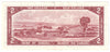 BC-38b 1954 Canada $2 Beattie-Rasminsky, O/U, Extra Fine (EF40)
