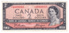 BC-38aA 1954 Canada $2 Beattie-Coyne, *A/B, Very Fine (VF20)