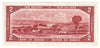 BC-38aA 1954 Canada $2 Beattie-Coyne, *A/B, Very Fine (VF20)