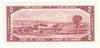BC-38b 1954 Canada $2 Beattie-Rasminsky, L/U, Very Fine (VF20)