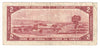 BC-38b 1954 Canada $2 Beattie-Rasminsky, A/G, Very Good (VG8)