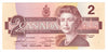 BC-55b 1986 Canada $2 Thiessen-Crow, BRK, Choice Uncirculated (CUNC63)