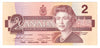BC-55b 1986 Canada $2 Thiessen-Crow, BRM, Uncirculated (MS60)