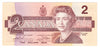 BC-55b 1986 Canada $2 Thiessen-Crow, BRR, Choice Uncirculated (CUNC63)