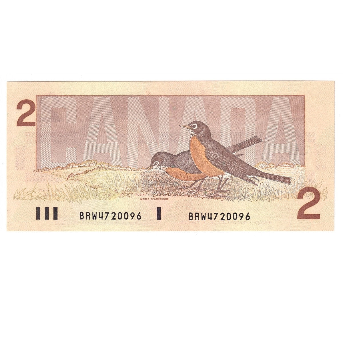 BC-55b 1986 Canada $2 Thiessen-Crow, BRW, Choice Uncirculated (CUNC63)