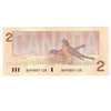 BC-55b 1986 Canada $2 Thiessen-Crow, BUP, Uncirculated (MS60)