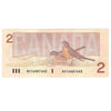 BC-55b 1986 Canada $2 Thiessen-Crow, BUY, Uncirculated (MS60)