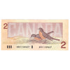 BC-55aA 1986 Canada $2 Crow-Bouey, ARX Below 1.26M, EF-AU (EF45)