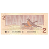 BC-55b 1986 Canada $2 Thiessen-Crow, CBB, Choice Uncirculated (CUNC63)